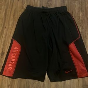 Nike Dri Fit - Arkansas Razorback Shorts